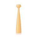 Lysestage - Gul - H24,5 cm - Lily - Applicata