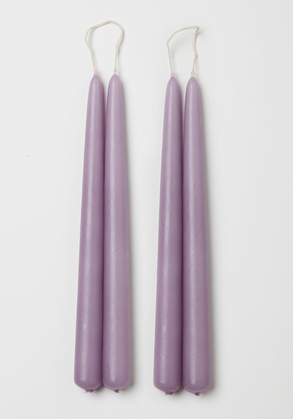 Stearinlys - Lavendel - 24 cm (4 stk.) - Blossom - Applicata
