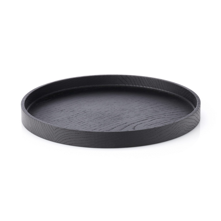 Bakke - Sort farvet eg - 7,5/9x6 cm - Luna - Applicata