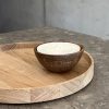 Lysestage - Brun stentøj - Ø10 cm - LUCIE - Applicata