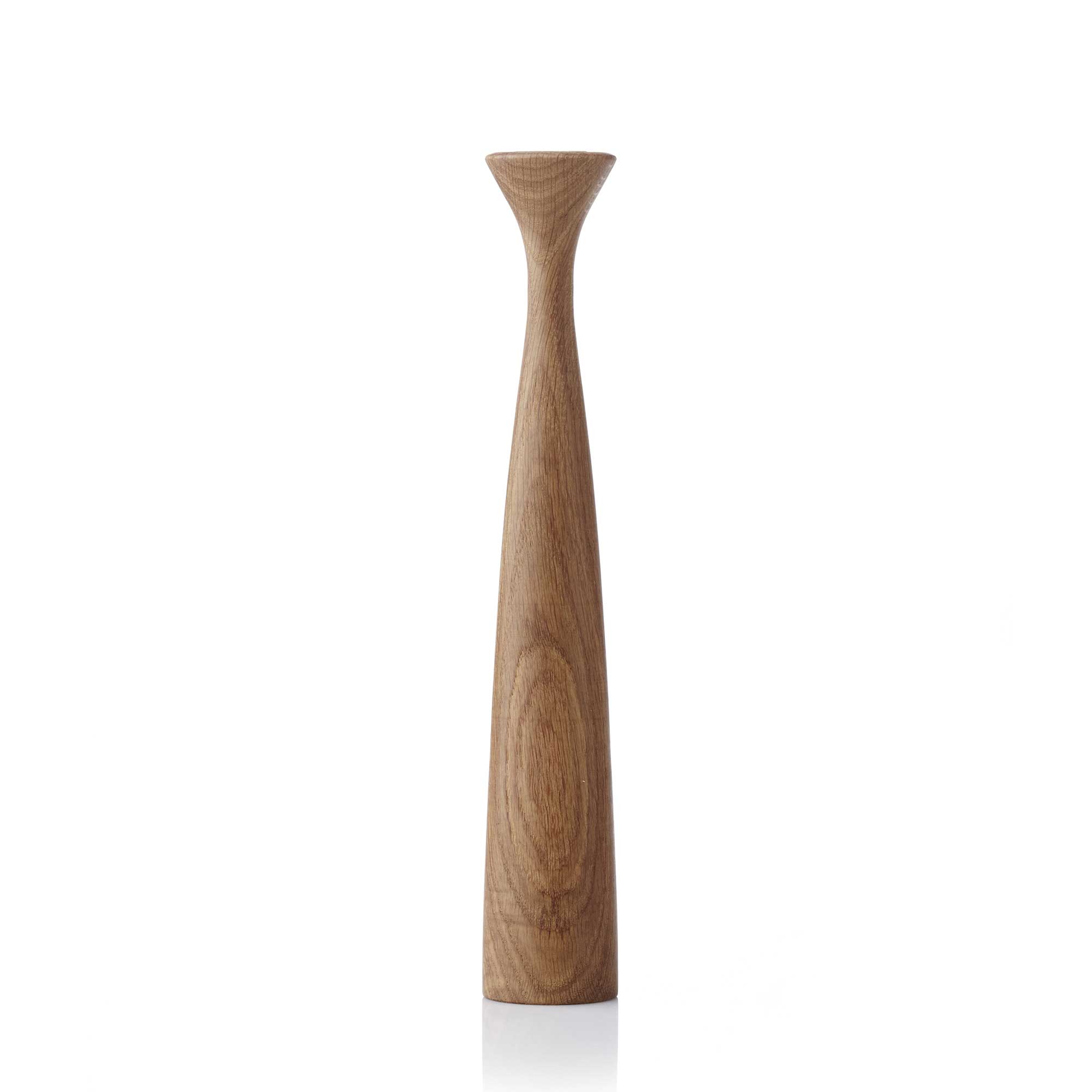 Lysestage - Oliet Eg - H29 cm - Rose - Applicata