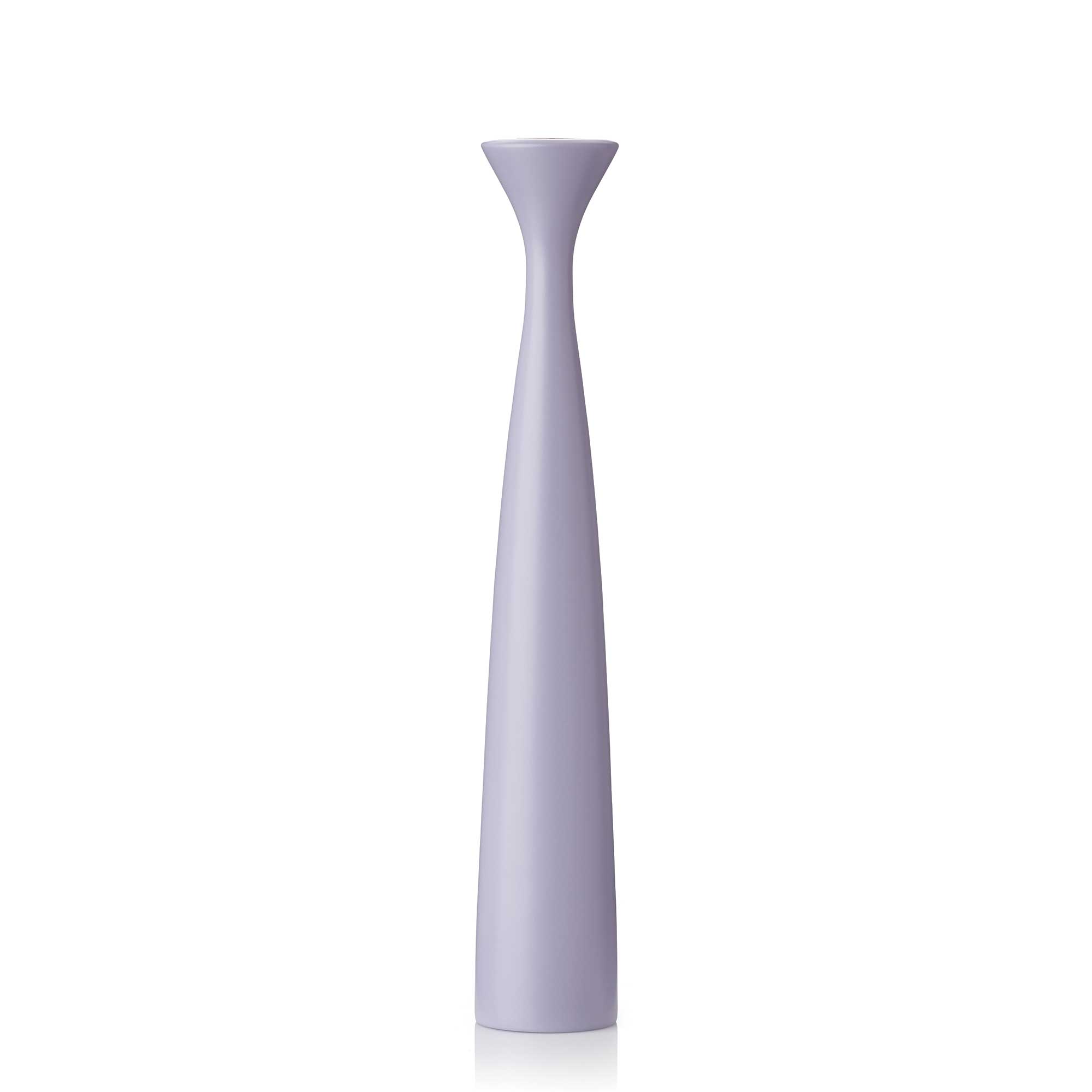 Lysestage - Lavendel - H29 cm - Rose - Applicata