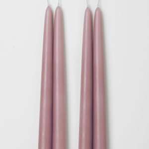 Stearinlys - Varm rose - 24 cm (4 stk.) - Blossom - Applicata