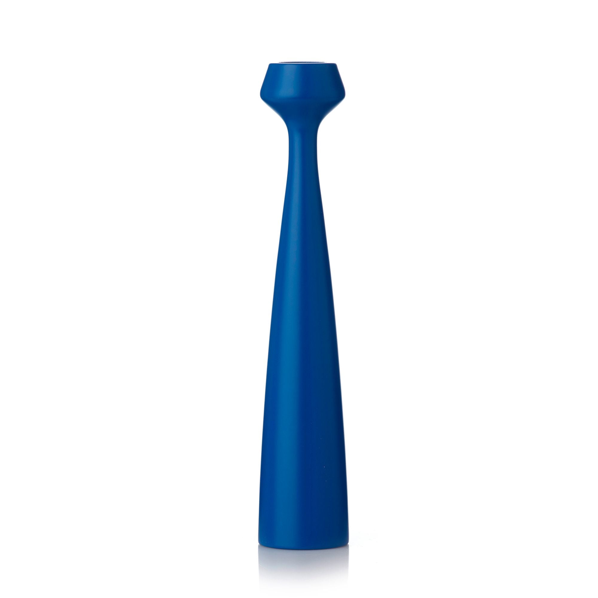 Lysestage - Koboltblå - H24,5 cm - Lily - Applicata