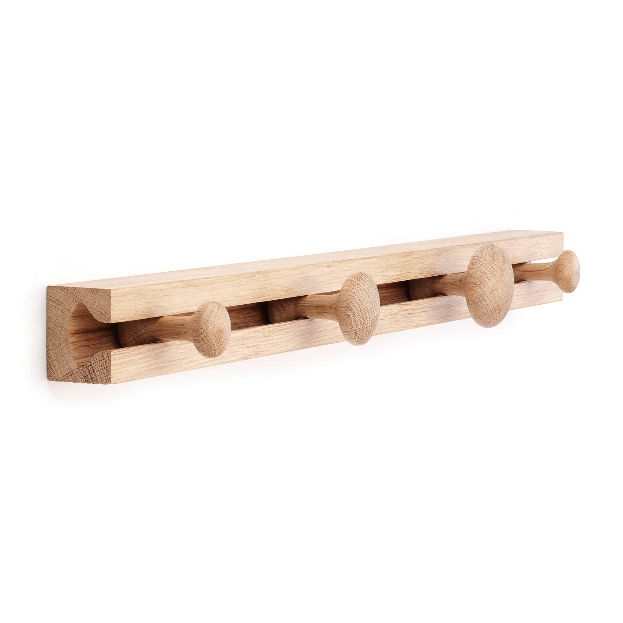 Knagerække - 60 cm - Eg - Track Rack - Applicata